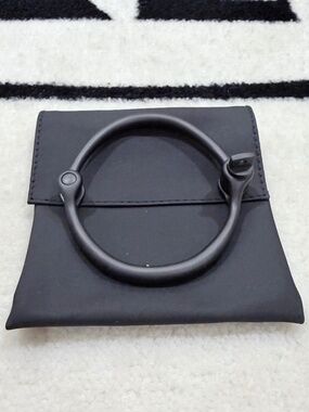 Miansai Reeve Cuff Bracelet Noir in Matte Black